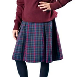 Pleated Skirt Tartan Junior Size 10