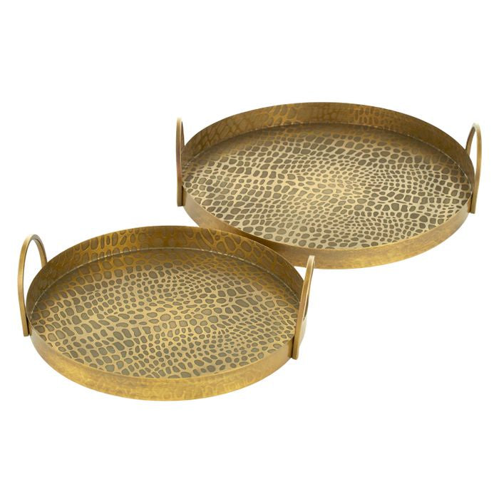 Irwin Gold Metal Tray - Small