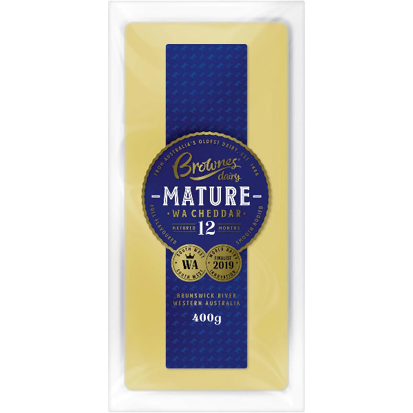 Brownes Mature Cheddar 400g