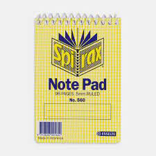 Spirax Pocket Notepad