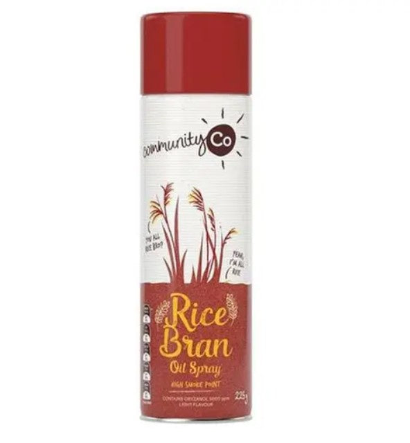 Community Co Rice Bran Oil Spray 225g