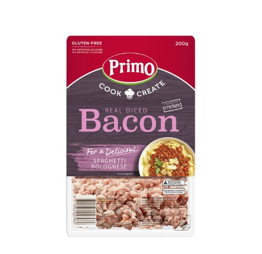 Primo Diced Bacon 200g