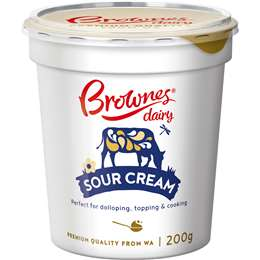 Brownes Sour Cream 200g