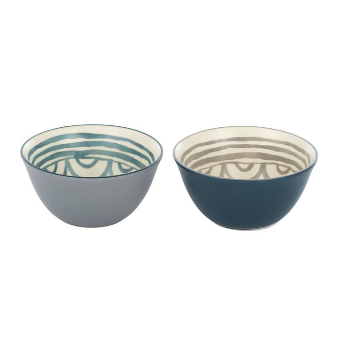 Lisbon Ceramic Bowl - 12x6cm