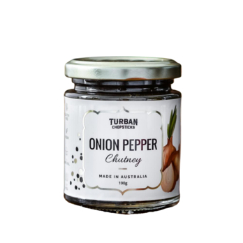 Turban Chopsticks Onion Pepper Chutney 190g