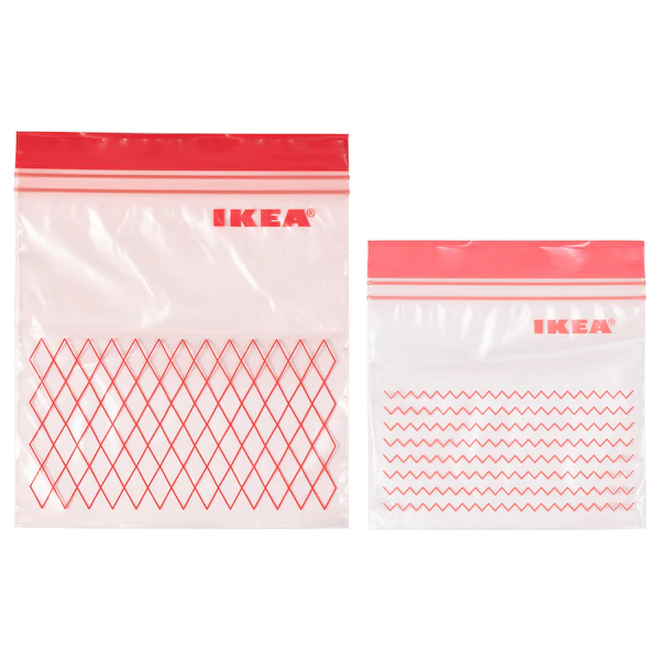 Istad Resealable Bags Small 60pk