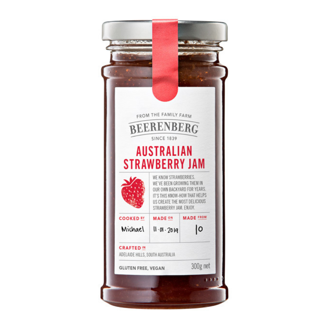 DNR Beerenberg Australian Strawberry Jam 300g