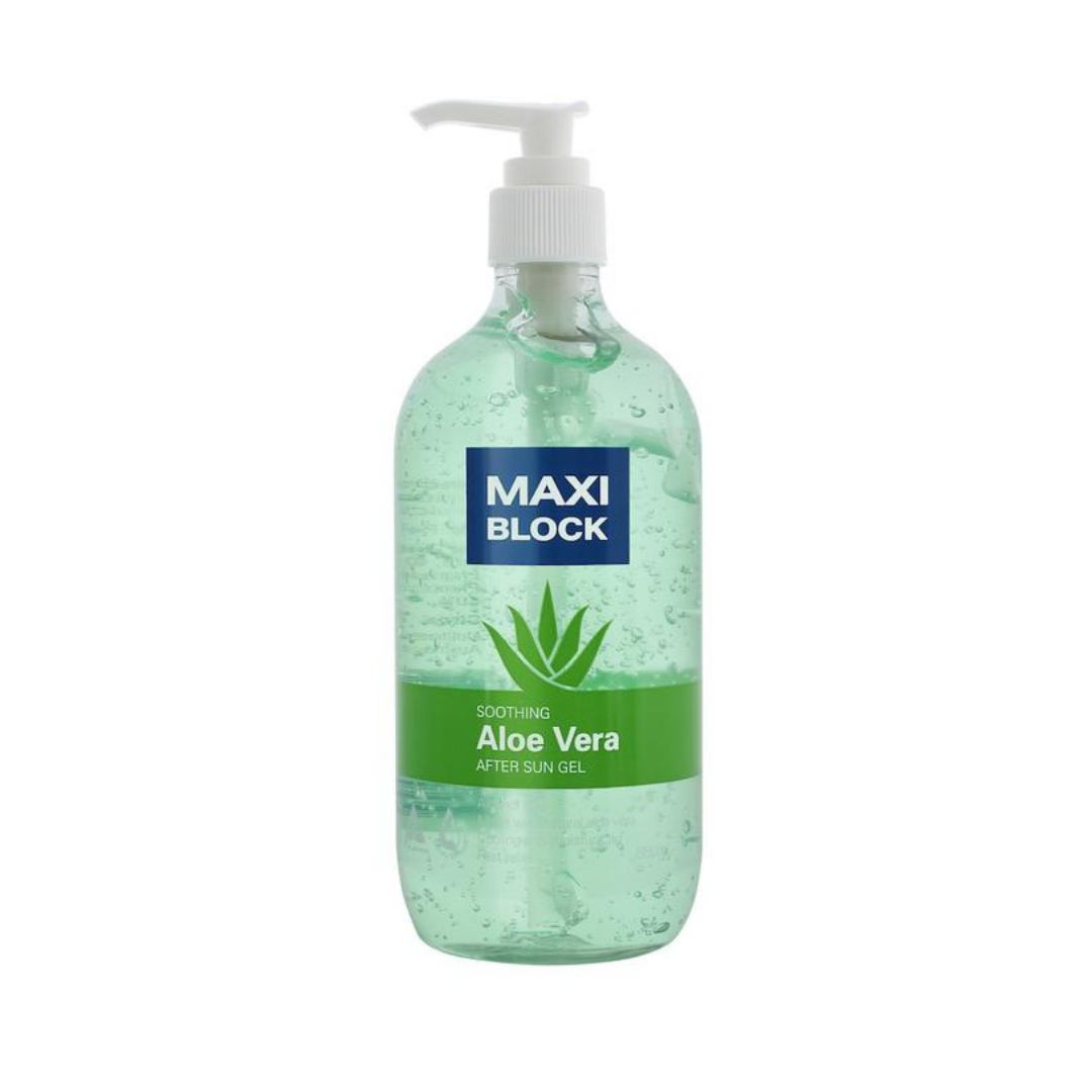 Maxi Block After Sun Gel Aloe Vera 500mL