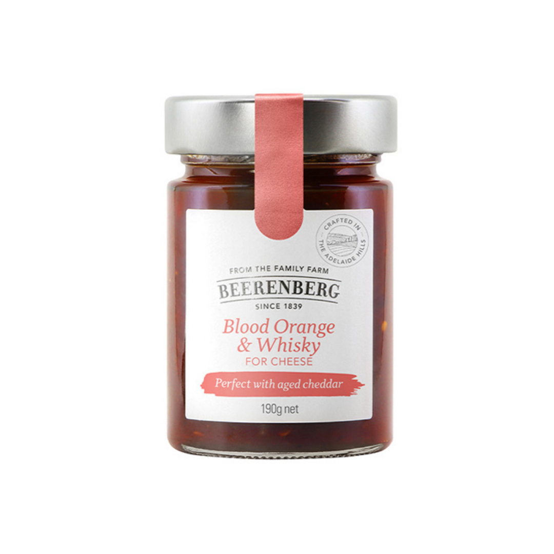 Beerenberg Blood Orange & Whisky for Cheese 190g