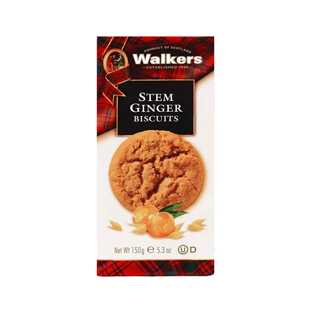 Walkers Stem Ginger Biscuits 150g