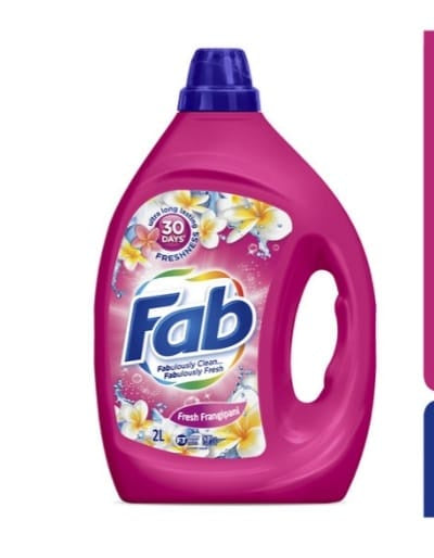 Fab Laundry Liquid  Frangapani 2L