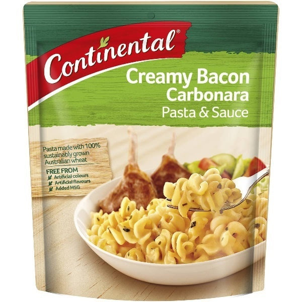 Continental Creamy Bacon Carbonara Pasta & Sauce 85g