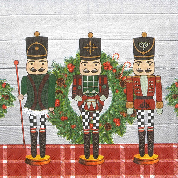 The Three Nutcrackers Napkins Cocktail