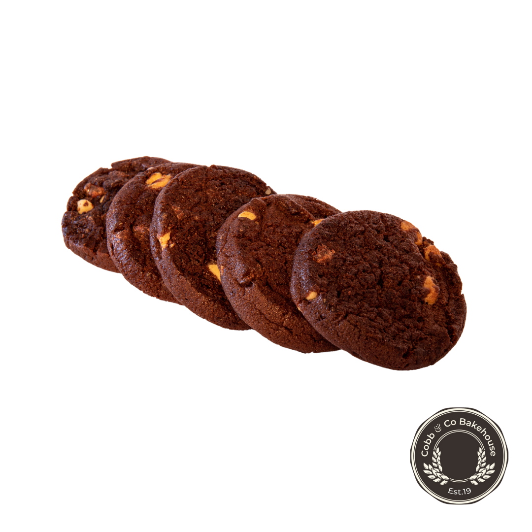 Cobb & Co Double Choc Chip Cookies 5pk