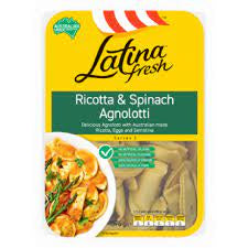 Latina Agnolotti Ricotta and Spinach 375g