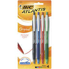 Bic Atlantis Assorted 4pk