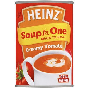 Heinz Soup for One Creamy Tomato 300g