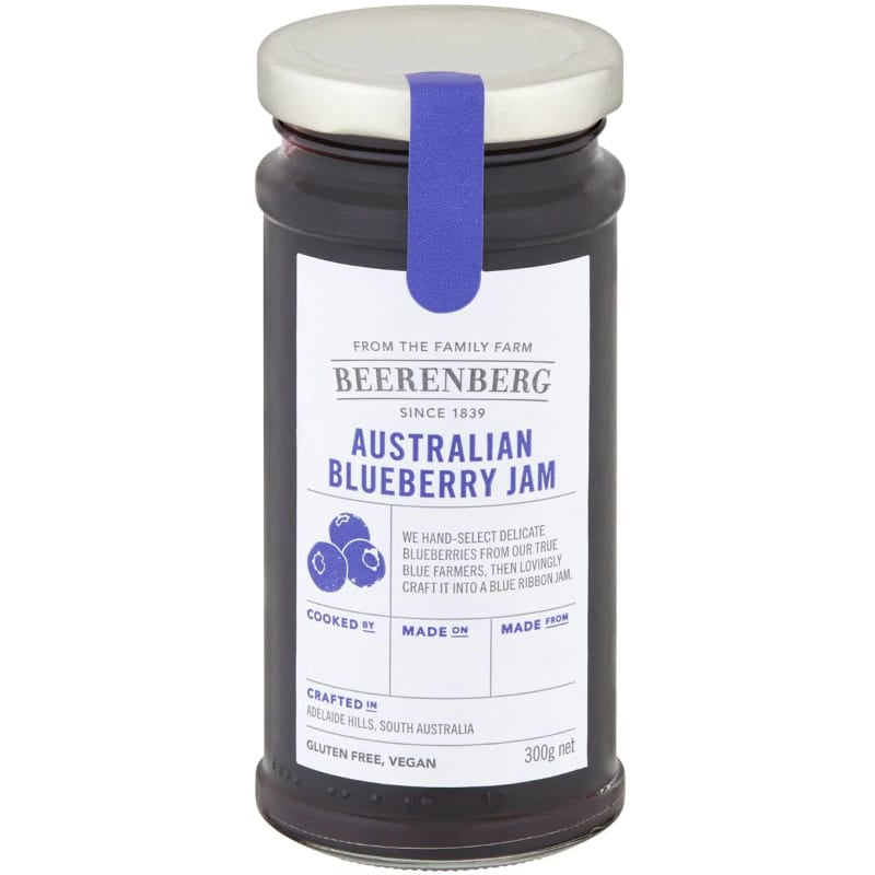 DNR Beerenberg Australian Blueberry Jam 300g