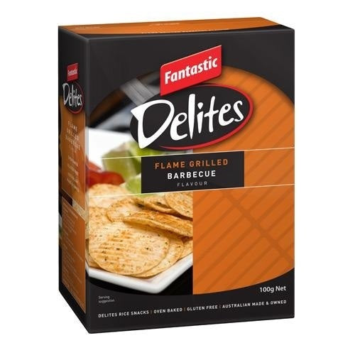 Fantastic Delites Flame Grilled Barbecue 100g