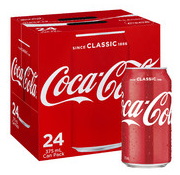 Coca Cola Coke Cans 375mL 24pk