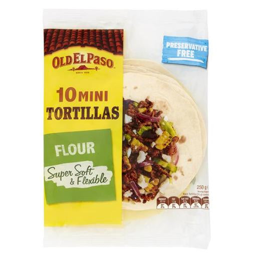 Old El Paso Mini Tortilla 10pk