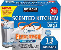 Kirkland Flex-Tech Bin Bags 200pk