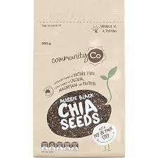 DNR Community Co Chia Seeds Black 350g