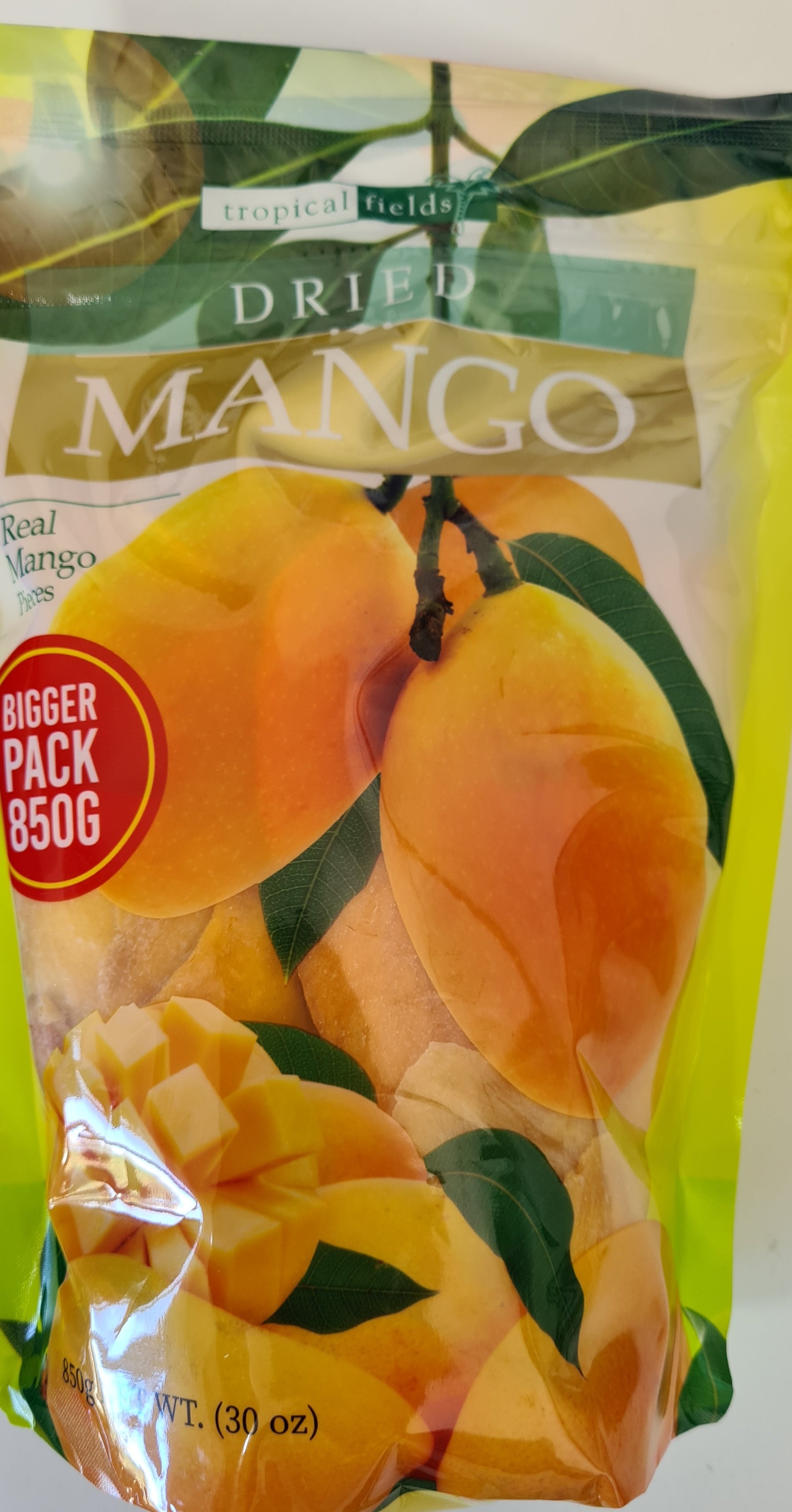 Tropical Fields Dried Mango 850g