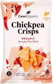 Ceres Organics Chickpea Crisps Sriracha Thai Chilli