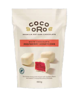 Coco Oro Raspberry Honeycomb 160g