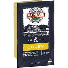 Mainland Colby Cheese 250g