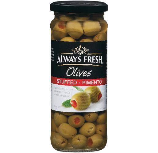 Always Fresh Stuffed Spanish Olives 450g