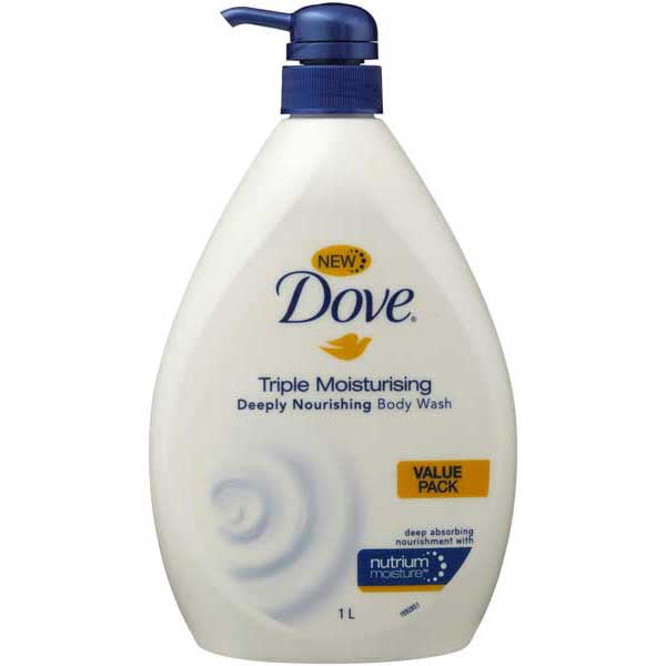 Dove Body Wash Triple Moisturising 1L