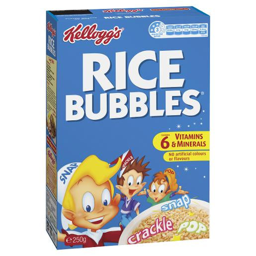 Kelloggs Rice Bubbles 250g