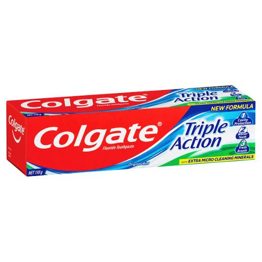 Colgate Triple Action Toothpaste 110g