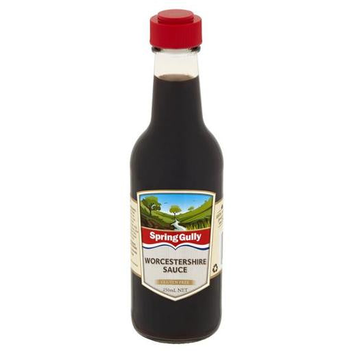 Spring Gully Worcestershire Sauce GF 250mL