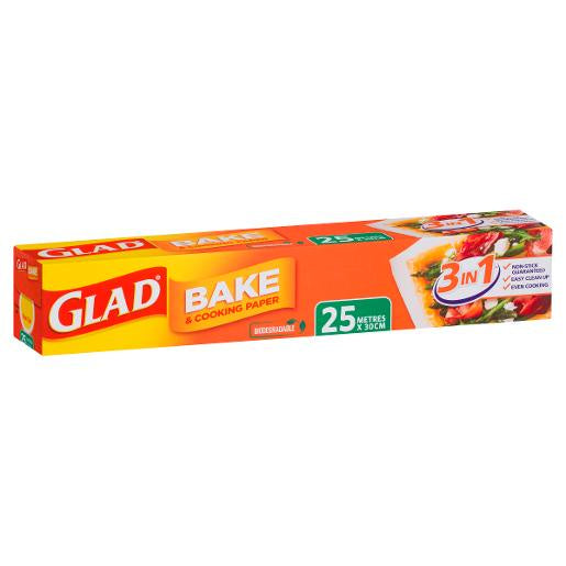 Glad Bake Cook Paper 25m