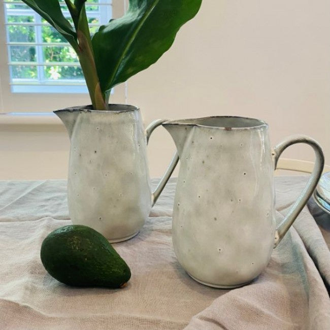 Indigo Ceramic Jug - 18cm