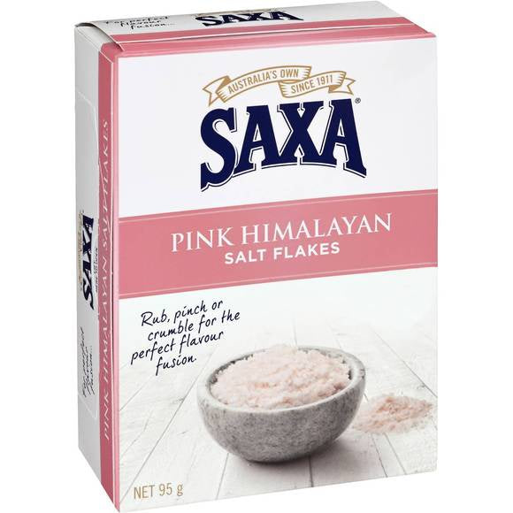 Saxa Pink Himalayan Salt Flakes 95g