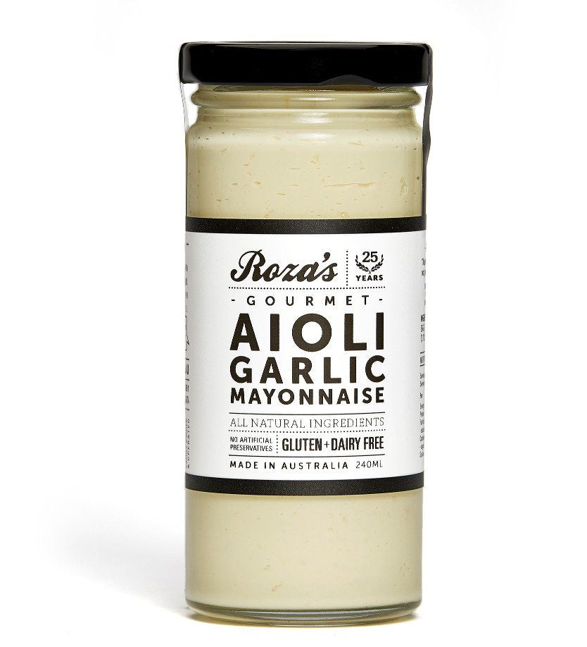 Roza's Garlic Aioli Mayonnaise 240g