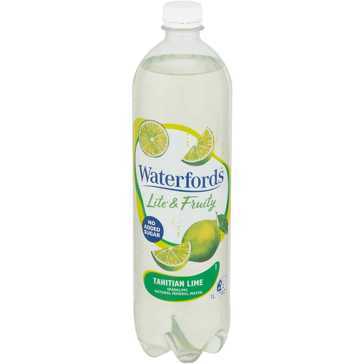 DNR Waterfords Sparkling Mineral Water Tahitian Lime 1L