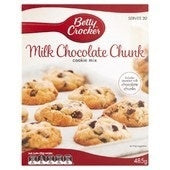 Betty Crocker Choc Chunk Cookie Mix 485g