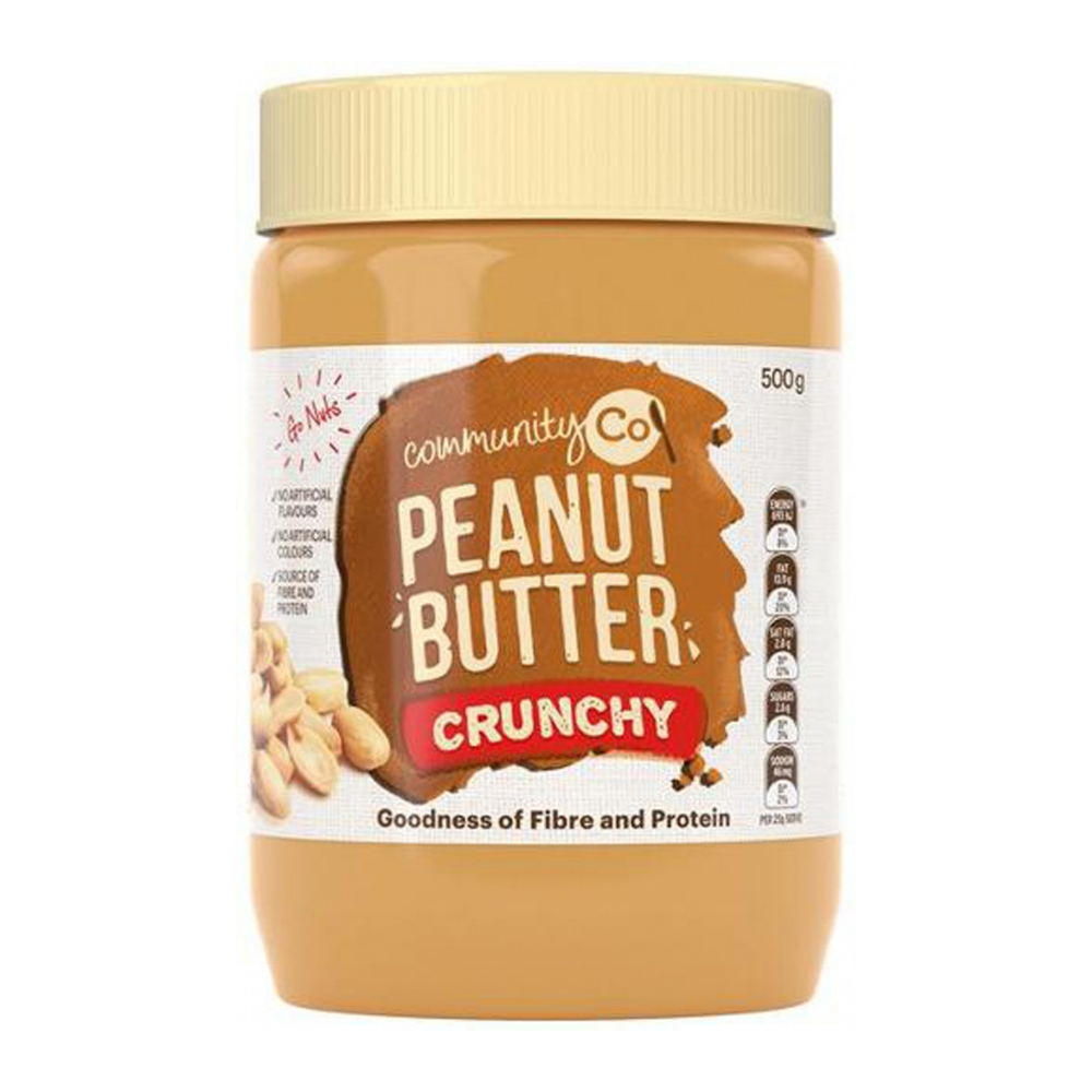 Community Co Peanut Butter Crunchy 500g