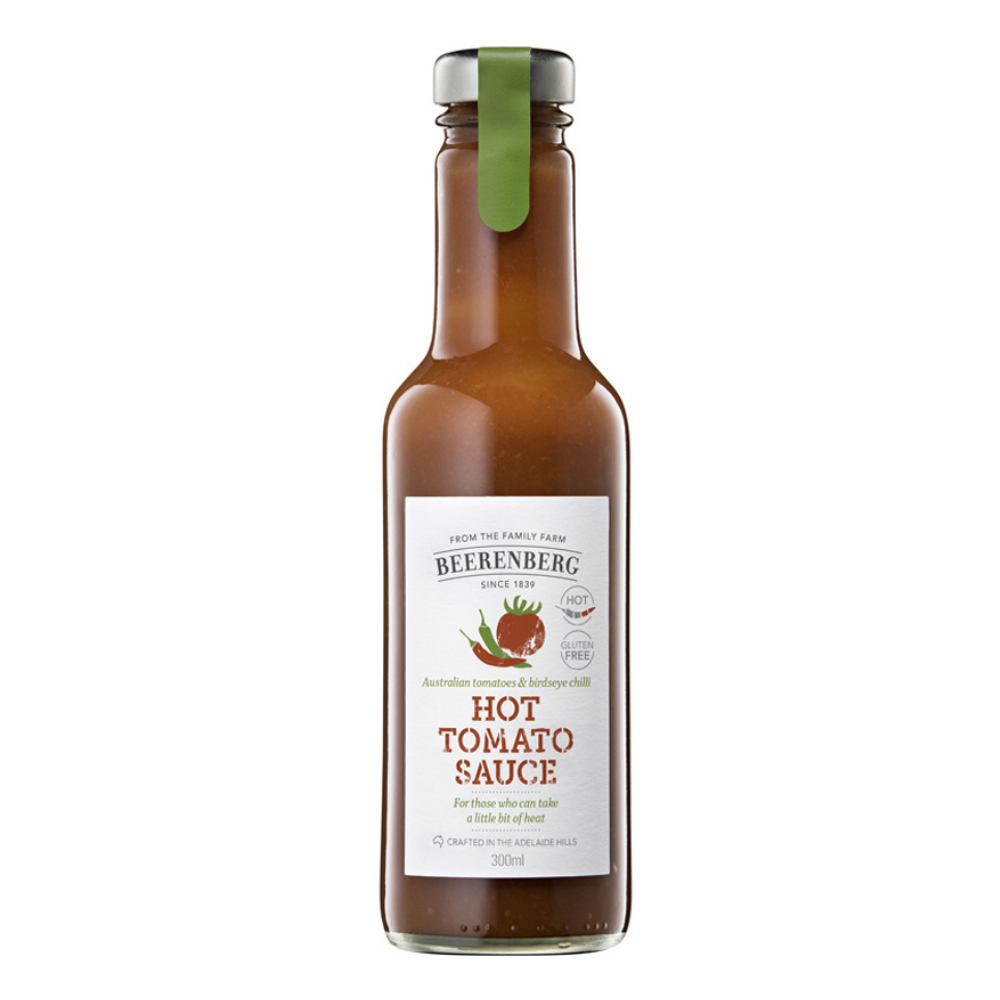 DNR Beerenberg Hot Tomato Sauce 300mL