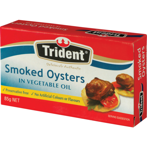 Trident Smoked Oysters 85g