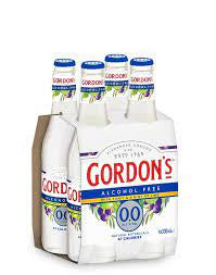 Gordons 0.0% Tonic & Lime 330mL 4pk