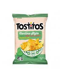 Tostitos Splash of Lime Corn Chips 175g