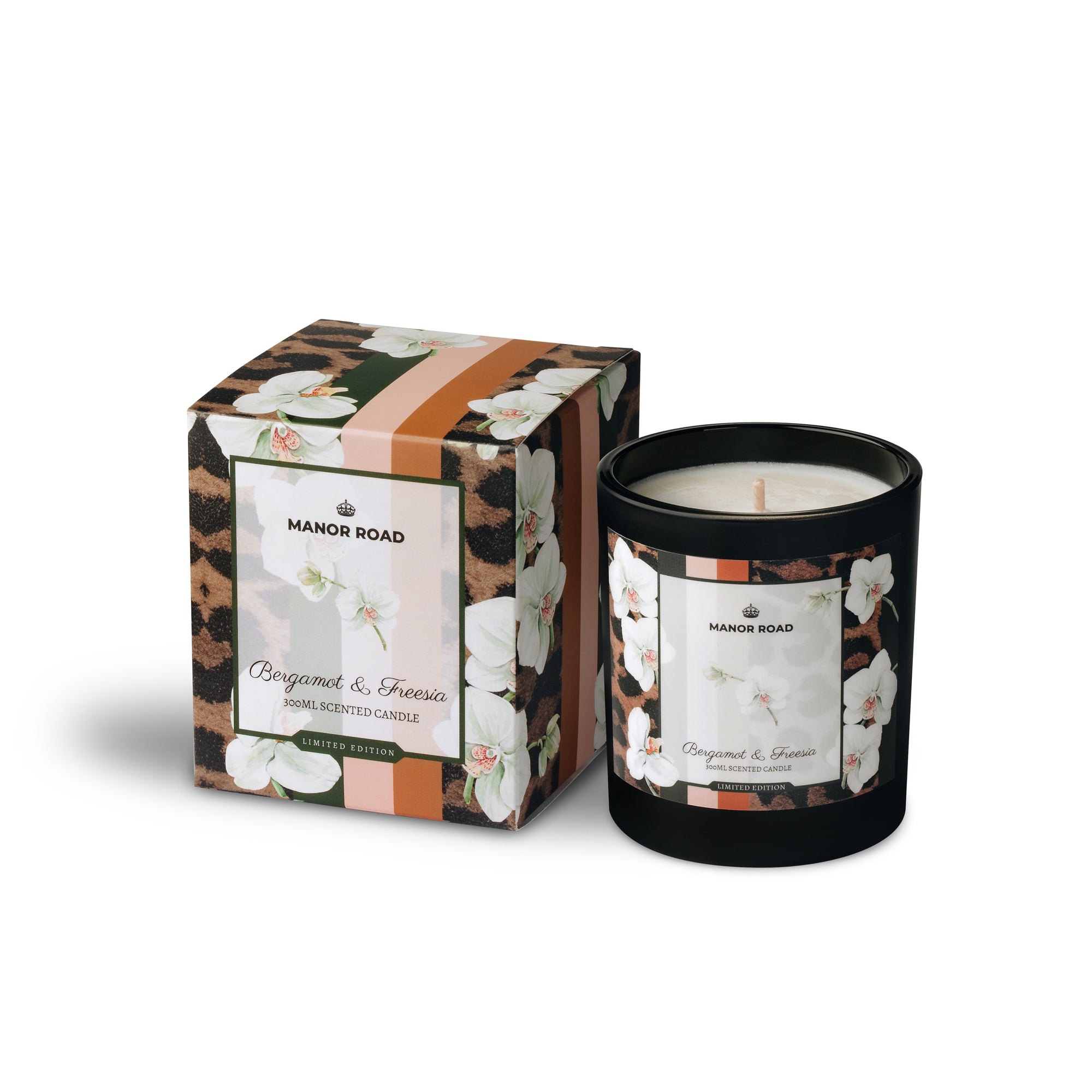 Manor Road Bergamot & Freesia Candle 300ML