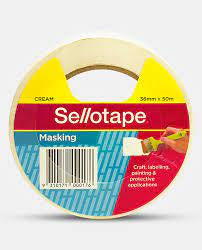 Sellotape Masking Tape 36mm x 50m