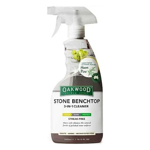 Oakwood Stone Benchtop Cleaner Huon Pine 500mL